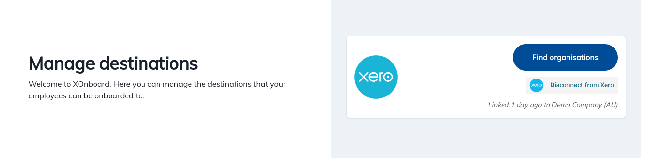 How to connect Xonboard Xero Integration